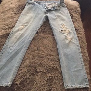 Men’s pre-loved Levi’s Shrink to Fit 501 jeans